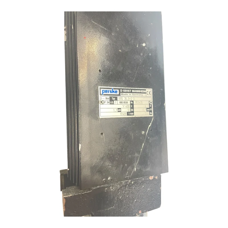 Perske KRS35.5-2D Spindelmotor 1,7kW Ø25mm Motor für industriellen Einsatz