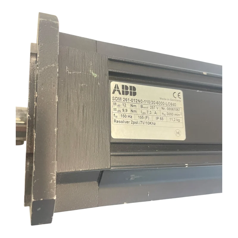 ABB SDM 261-012N0-110/30-6000-LC640 Servomotor Ø24mm für industriellen Einsatz