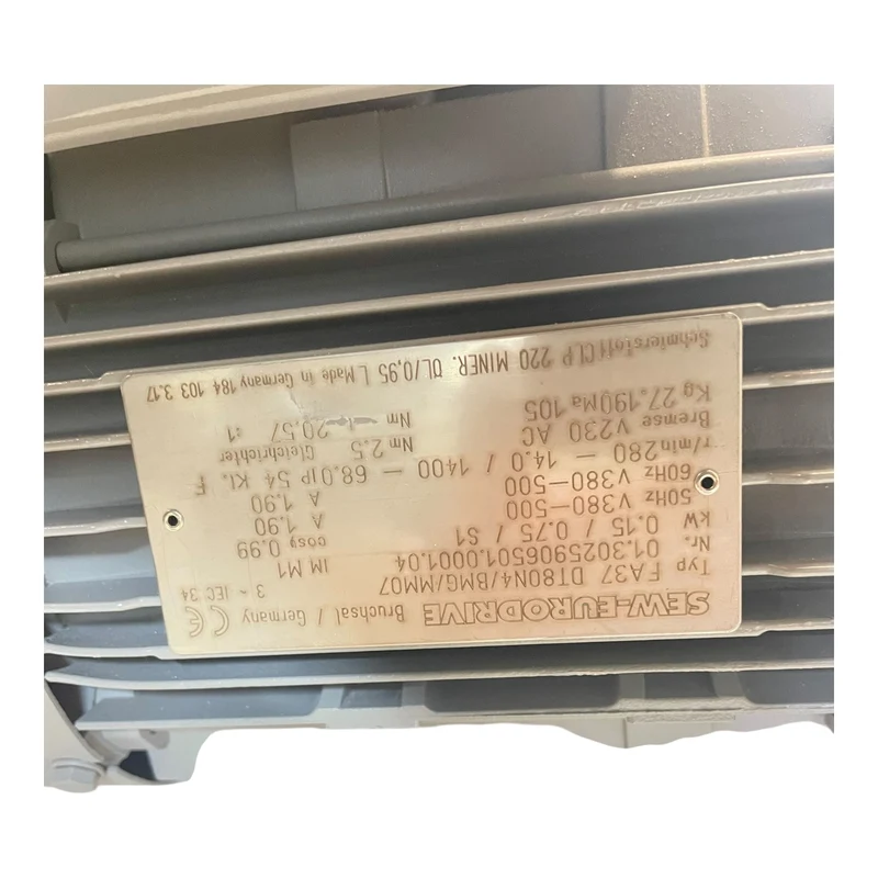 SEW FA37 DT80N4/BMG/MM07 Getriebemotor für industriellen Einsatz