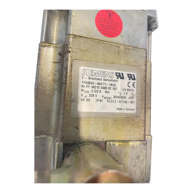 Siemens 1FK6042-6AF71-1AG0 Servomotor für industriellen Einsatz Servomotor