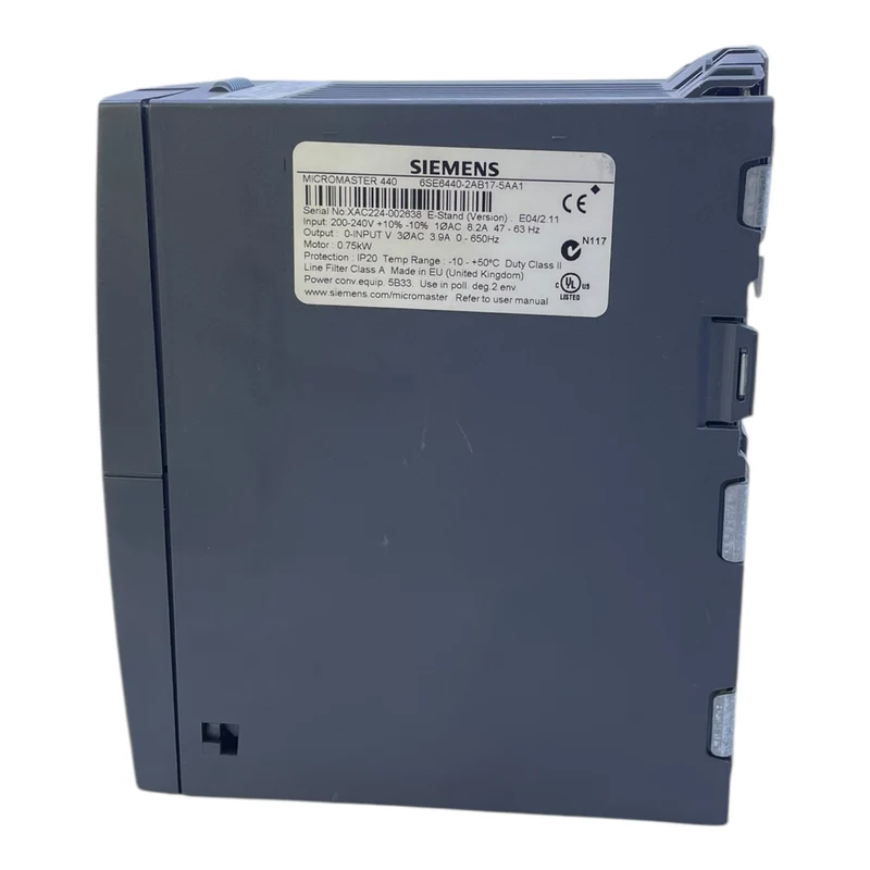 Siemens 6SE6440-2AB17-5AA1 Frequenzumrichter für industriellen Einsatz Umrichter