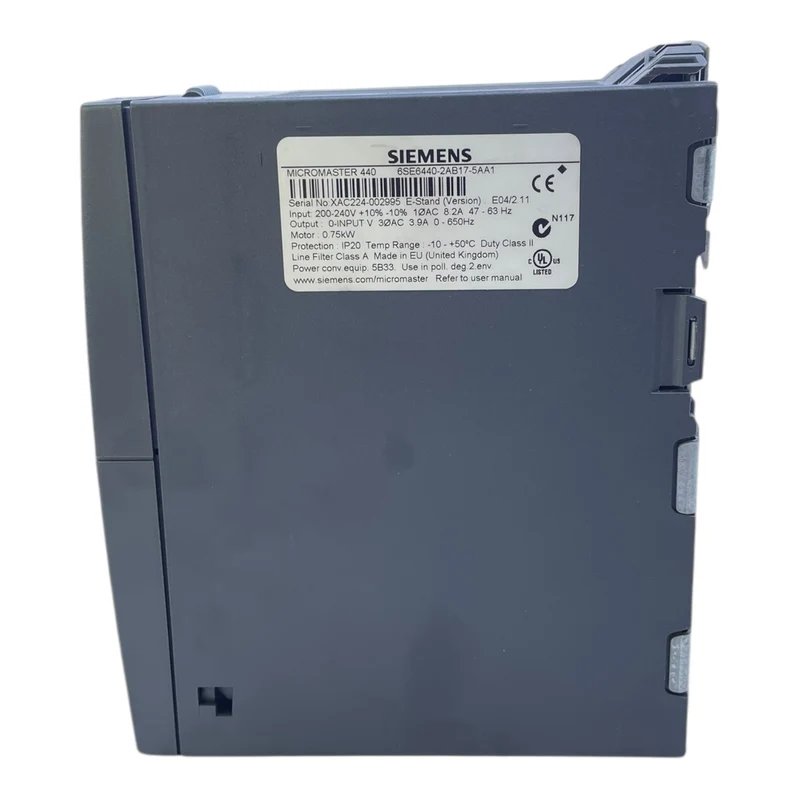 Siemens 6SE6440-2AB17-5AA1 Frequenzumrichter für industriellen Einsatz Umrichter