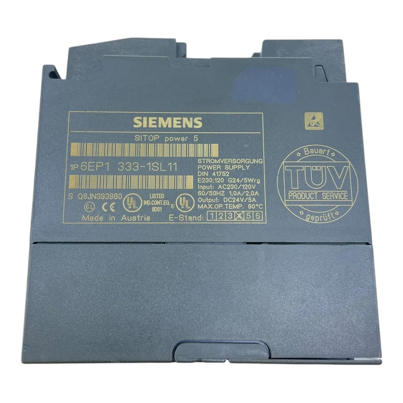 Siemens 6EP1333-1SL11 Stromversorgung für den industriellen Einsatz Versorgung
