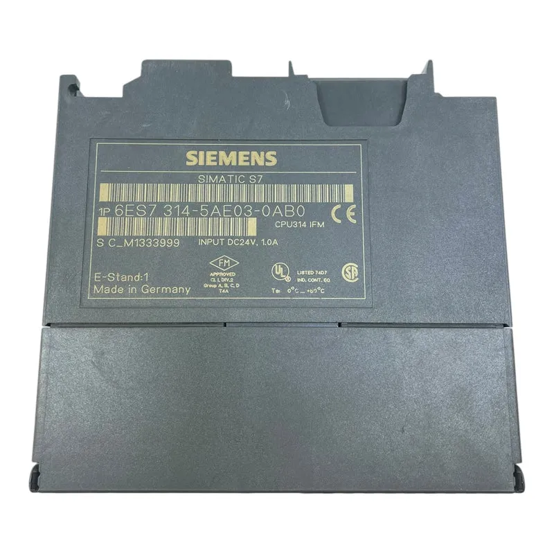 Siemens 6ES7314-5AE03-0AB0 CPU Modul für den industriellen Einsatz Modul Modul