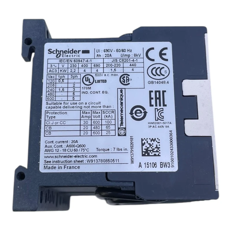 Schneider Electric LP5K0910BW3 Wendeschützkombination für industriellen Einsatz