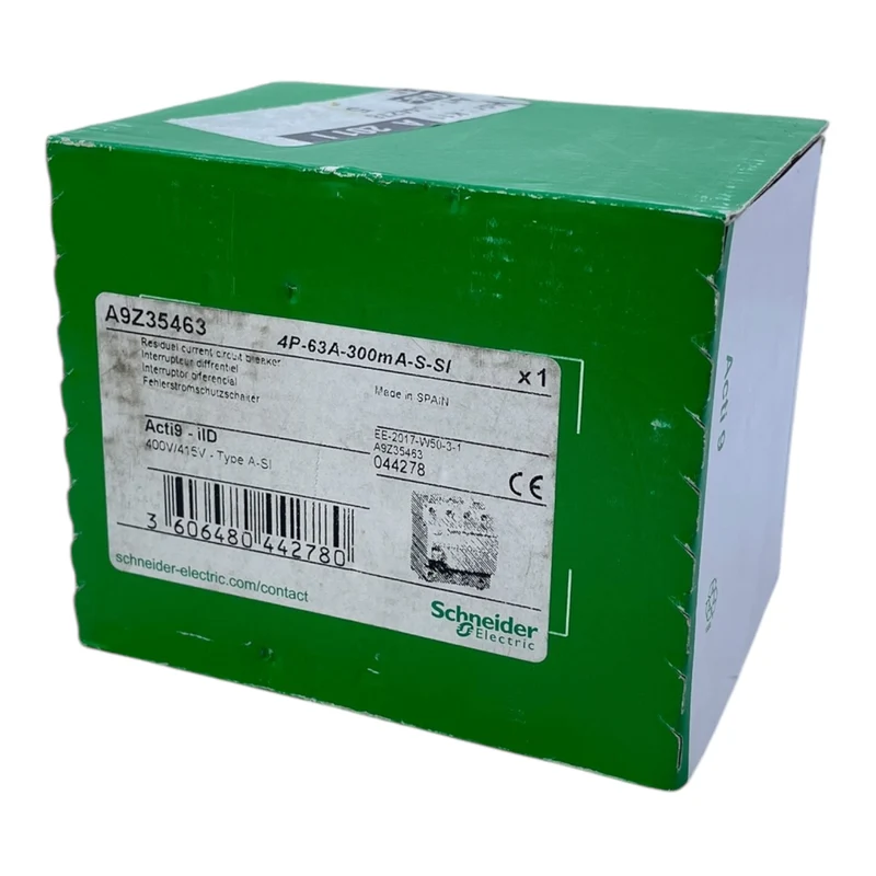 Schneider Electric A9Z35463 Fehlerstrom-Schutzschalter für industriellen Einsatz