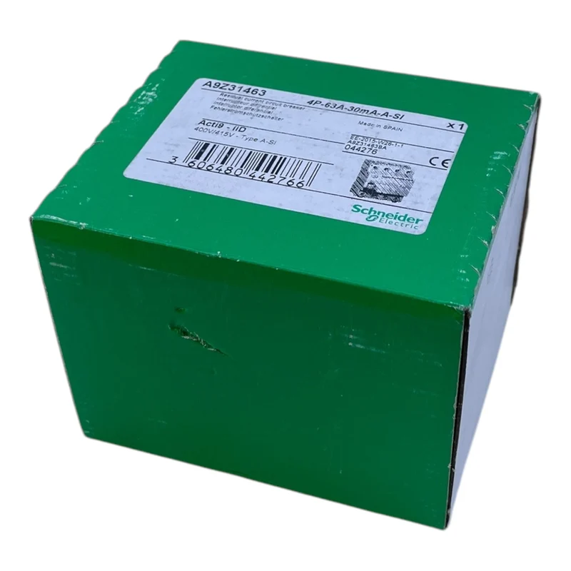 Schneider Electric A9Z31463 Fehlerstrom-Schutzschalter für industriellen Einsatz