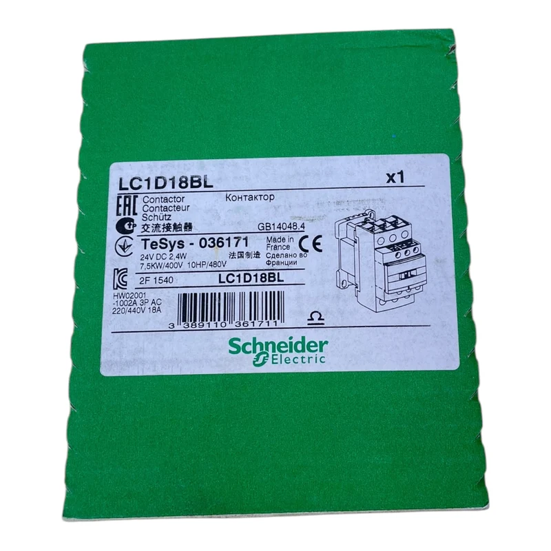 Schneider Electric LC1D18BL Leistungsschütz für den industriellen Einsatz Schütz